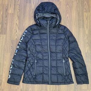 Michael Kors Packable Coat 90 Down 10 Feather Fill Women's Med Puffer Jacket C1